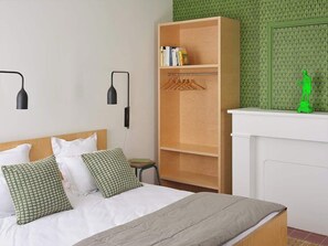 2 habitaciones, cuna de viaje, wifi y ropa de cama 
