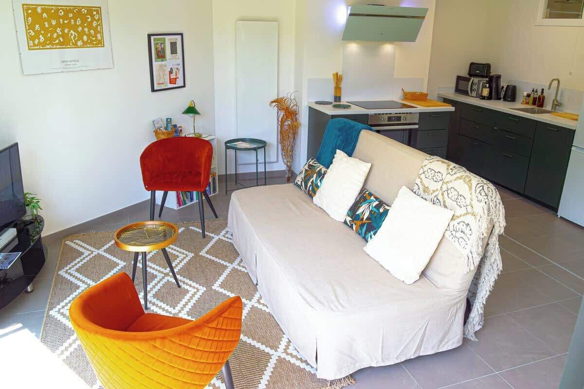 Televisie en een kantoor