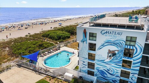 Nice and Beautiful Unit - Oceanfront Condo Pool near Attractions