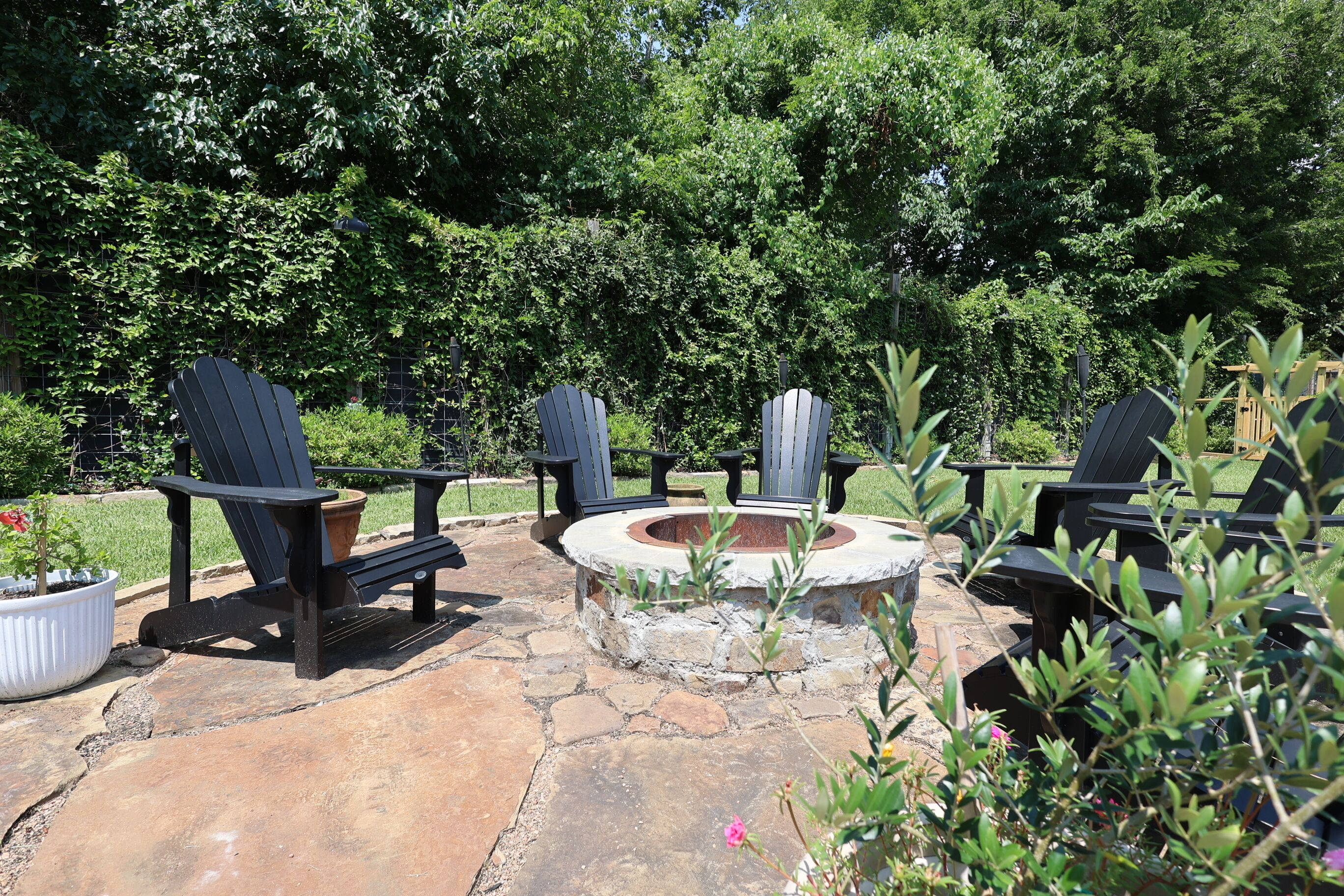 Enceinte de l’hébergement