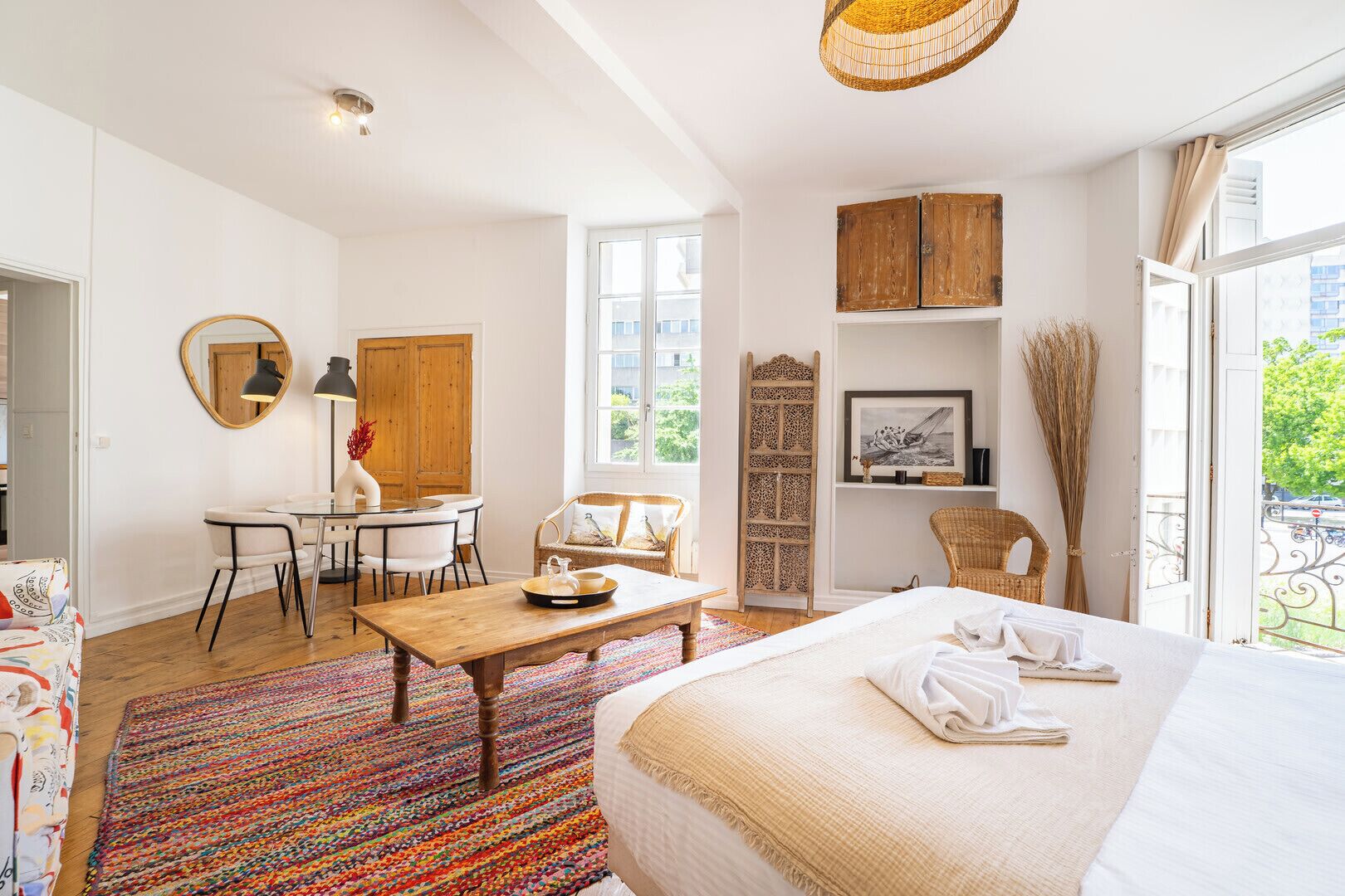 1 bedroom, travel cot, WiFi