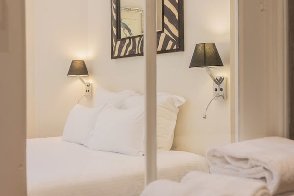 2 bedrooms, iron/ironing board, travel crib, WiFi