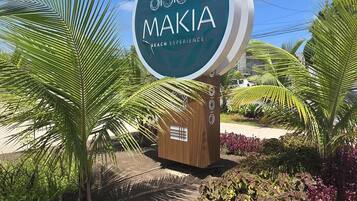 Entrada de la propiedad