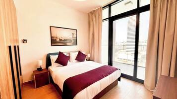 1 habitación, tabla de planchar con plancha, wifi y ropa de cama