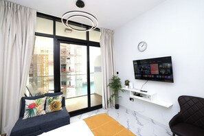 1 soveværelse, strygejern/strygebræt, Wi-Fi, sengetøj