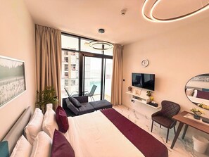 1 soverom, strykejern/-brett, wi-fi og sengetøy