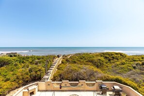 Terrace/patio - OCEANFRONT, Priv Pool, Priv beach access, Rec Rm, PI255, Dolphina (Corolla)