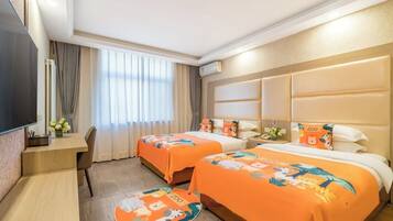 Superior Twin Room | Select Comfort beds, desk, laptop workspace, blackout curtains