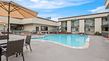 Seasonal outdoor pool