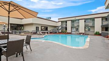 Seasonal outdoor pool