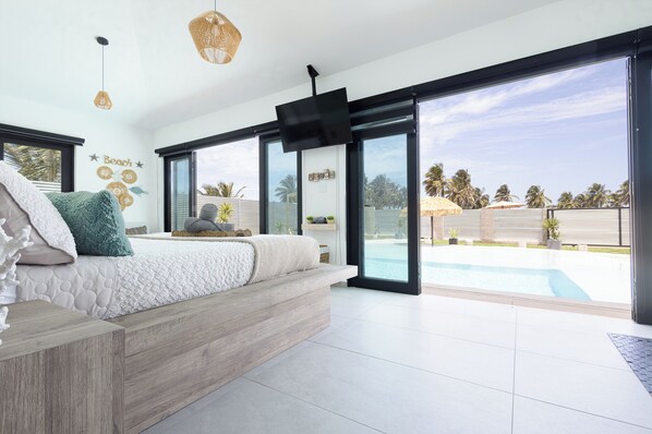 1 chambre, fer et planche à repasser, Wi-Fi, draps fournis