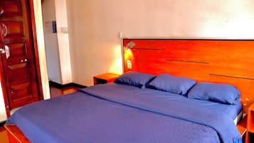 Chambre, 1 trÚs grand lit, salle de bains privée