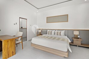 Villa, 2 chambres, piscine privée, vue piscine | Fer et planche à repasser, Wi-Fi gratuit, draps fournis