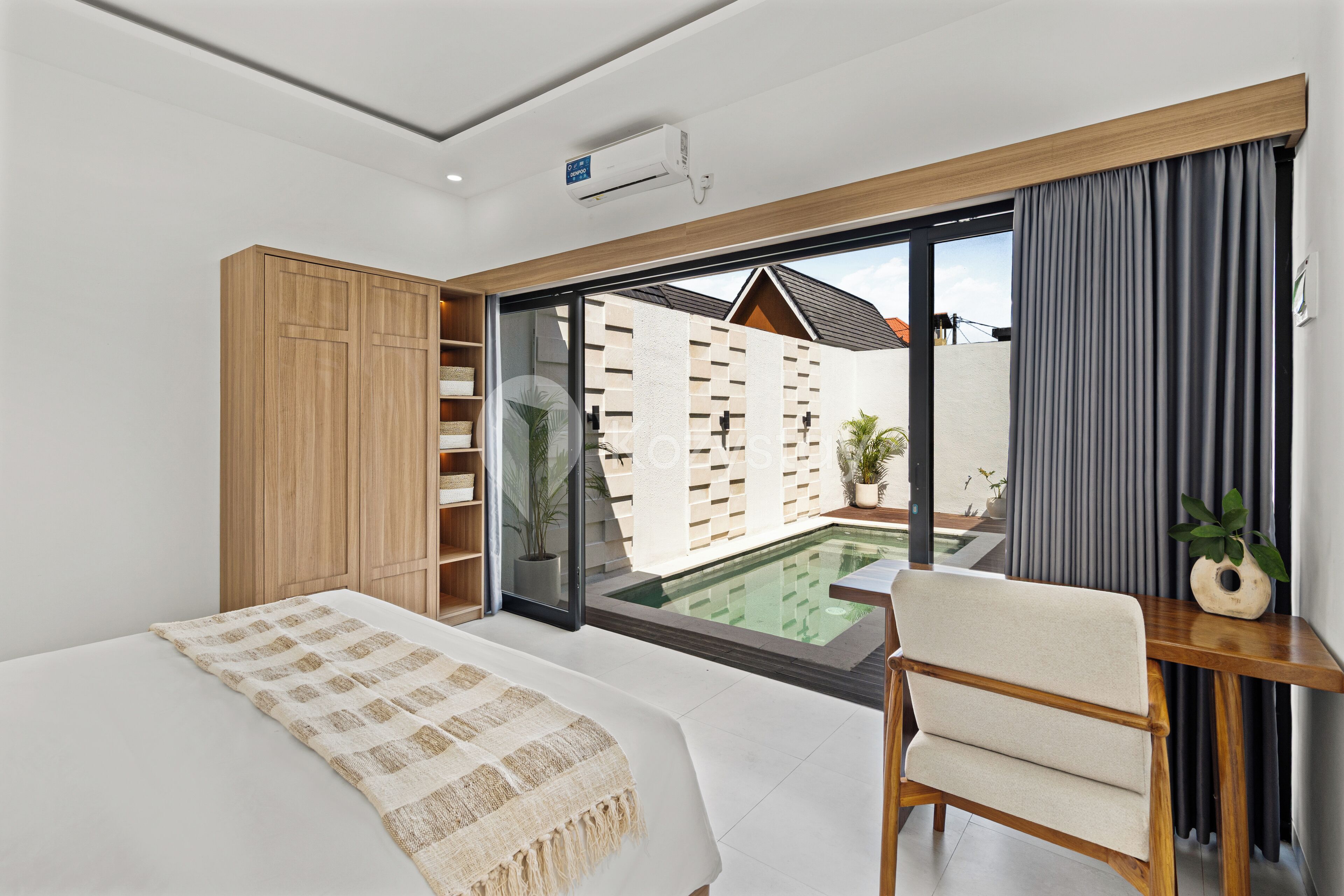 Villa, 2 Bedrooms, Private Pool, Pool View | View from room