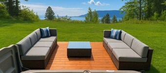 1BR Tiny Home Hideaway w/ Lake & Mountain Views