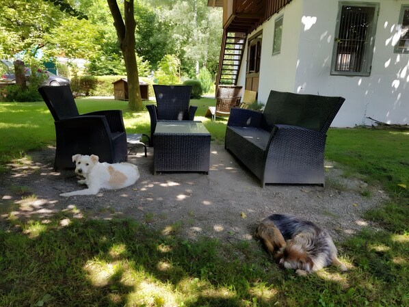 Enceinte de l’hébergement