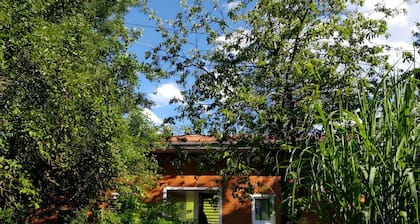 Ferienhaus 'Sonnenweide, 85qm' mit Privatterrasse, Gemeinschaftsgarten und Wi-Fi