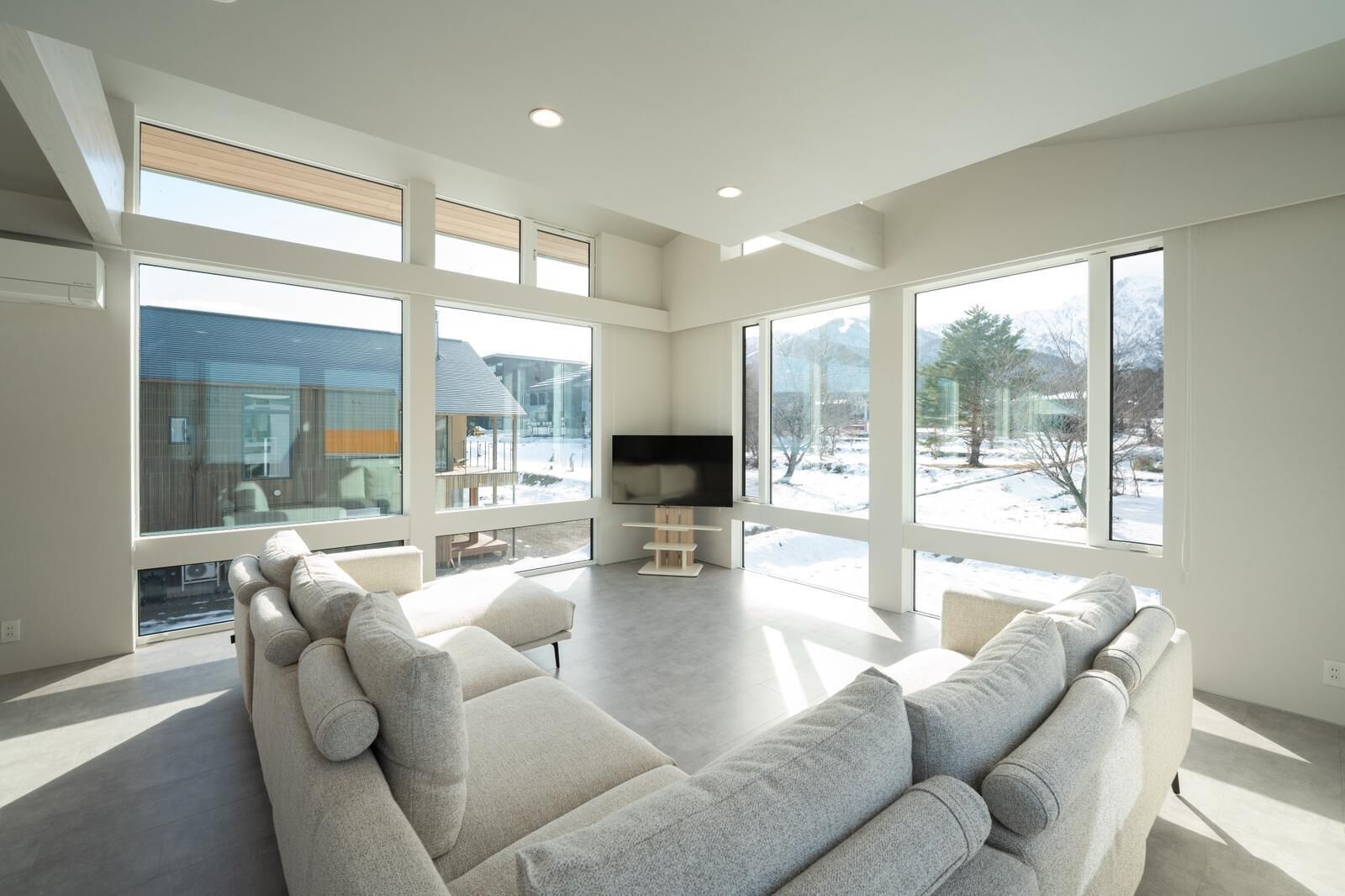 Luxury Villa, Mountain View | Living area | Smart TV, Netflix, heated floors, smart speakers