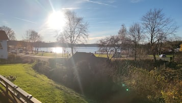 Blick von der Unterkunft