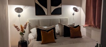 Moderno appartamento con vista lago