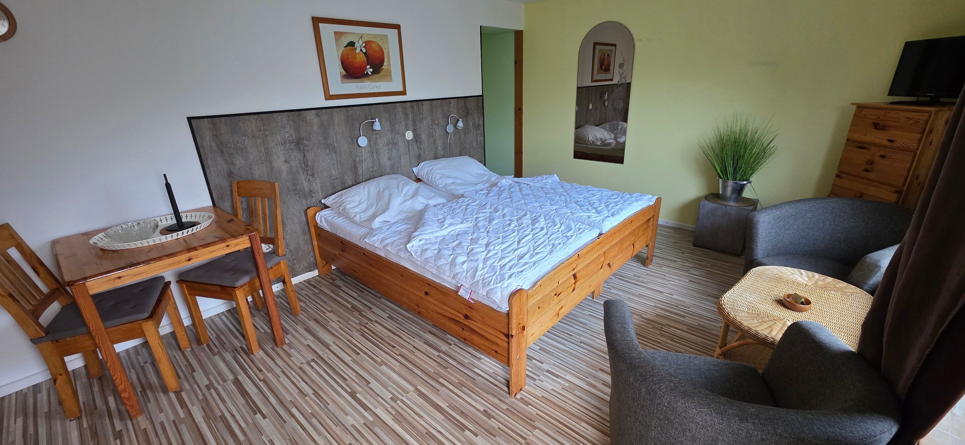 1 Schlafzimmer, kostenloses WLAN, Bettwäsche