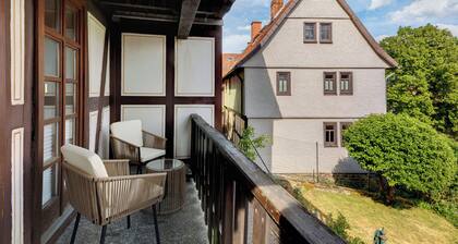 Ferienwohnung 'Welcome' mit privatem Garten, Balkon und Wi-Fi