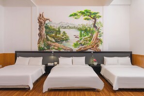 家庭套房 | 遮光窗簾/窗簾、隔音、熨斗/熨衫板、免費 Wi-Fi