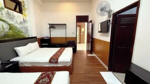 1 bedroom, blackout drapes, soundproofing, iron/ironing board