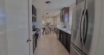 3-bedroom house in lovely Houston with AC, WiFi