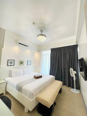 2 bedrooms, desk, iron/ironing board, free WiFi