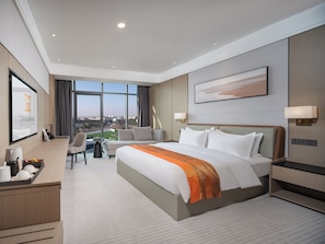 Superior Single Room, Park View | Premium bedding, down comforters, memory foam beds, desk - EXHIBTION INTERNATIONAL HOTEL GUANG HAN (Deyang)