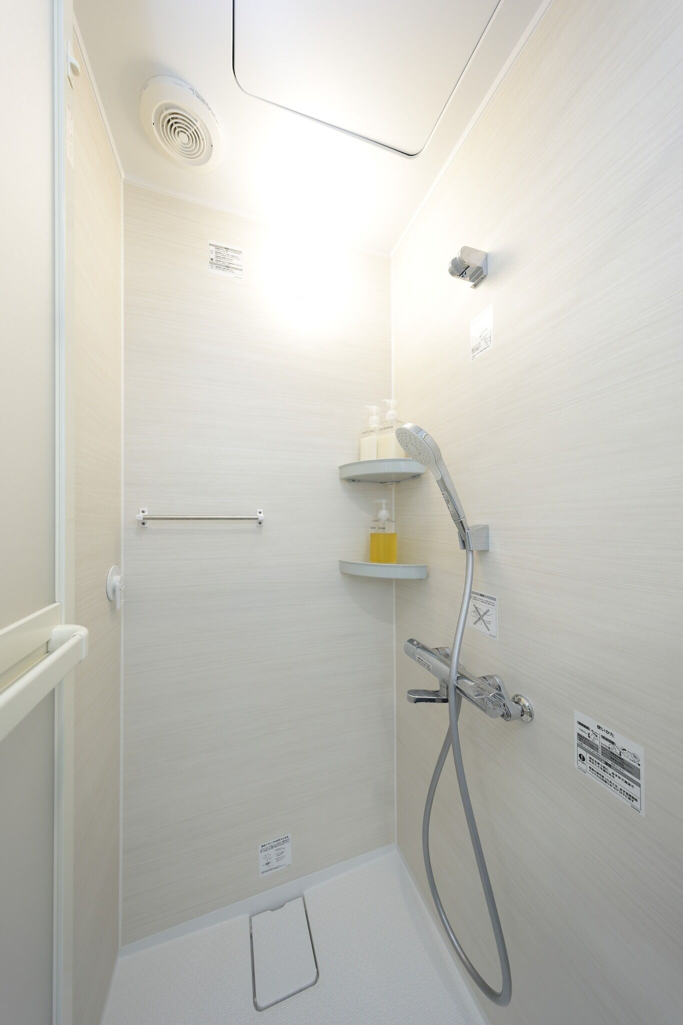 Hair dryer, towels