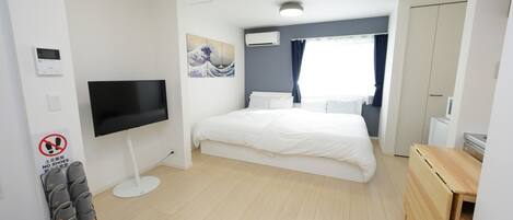 1 多间卧室、免费 WiFi、床单