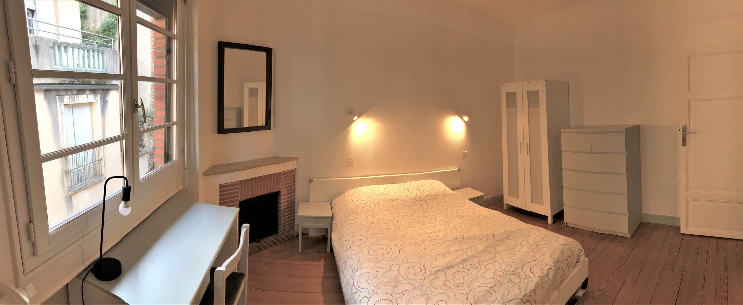 3 habitaciones, tabla de planchar con plancha y wifi gratis 