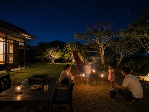 A relaxing stay in a room with 14 tatami mats two / Imari Saga