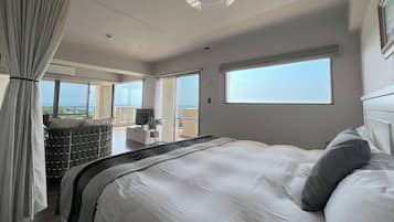 2 chambres, bureau, Wi-Fi gratuit, draps fournis