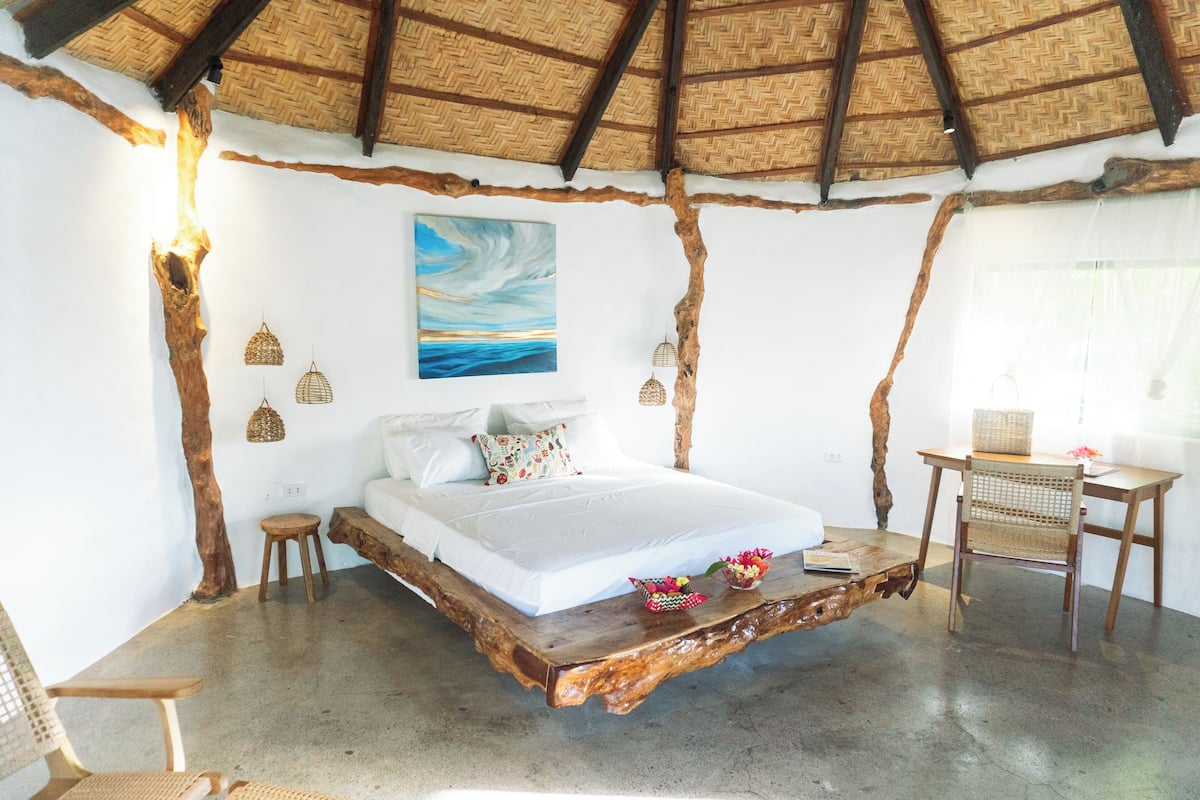 Deluxe villa, privézwembad, uitzicht op zee | 1 slaapkamer, individueel gedecoreerd, individueel gemeubileerd