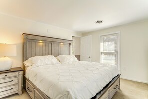 3 chambres, fer et planche à repasser, accès Internet, draps fournis