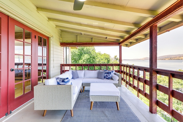 Lower Lake Vacation Rental | 2BR | 2BA | 1,200 Sq Ft | Stairs Required