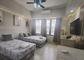 1 間睡房、床單