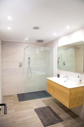 Shower, hair dryer, bidet