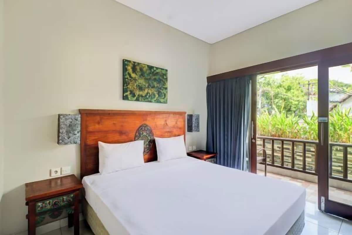 1 dormitorio, escritorio, wifi gratis y ropa de cama