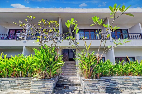 Façade de l’hébergement