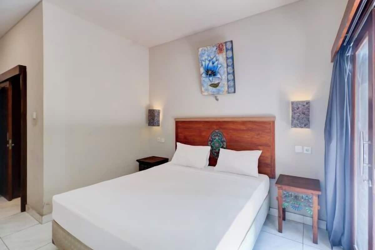 1 dormitorio, escritorio, wifi gratis y ropa de cama