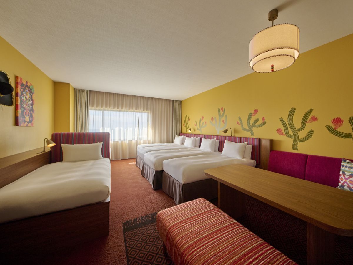 ห้องดีลักซ์สำหรับสี่ท่าน, ปลอดบุหรี่ (Mexican Sunflower,Shower only,Max 6P)