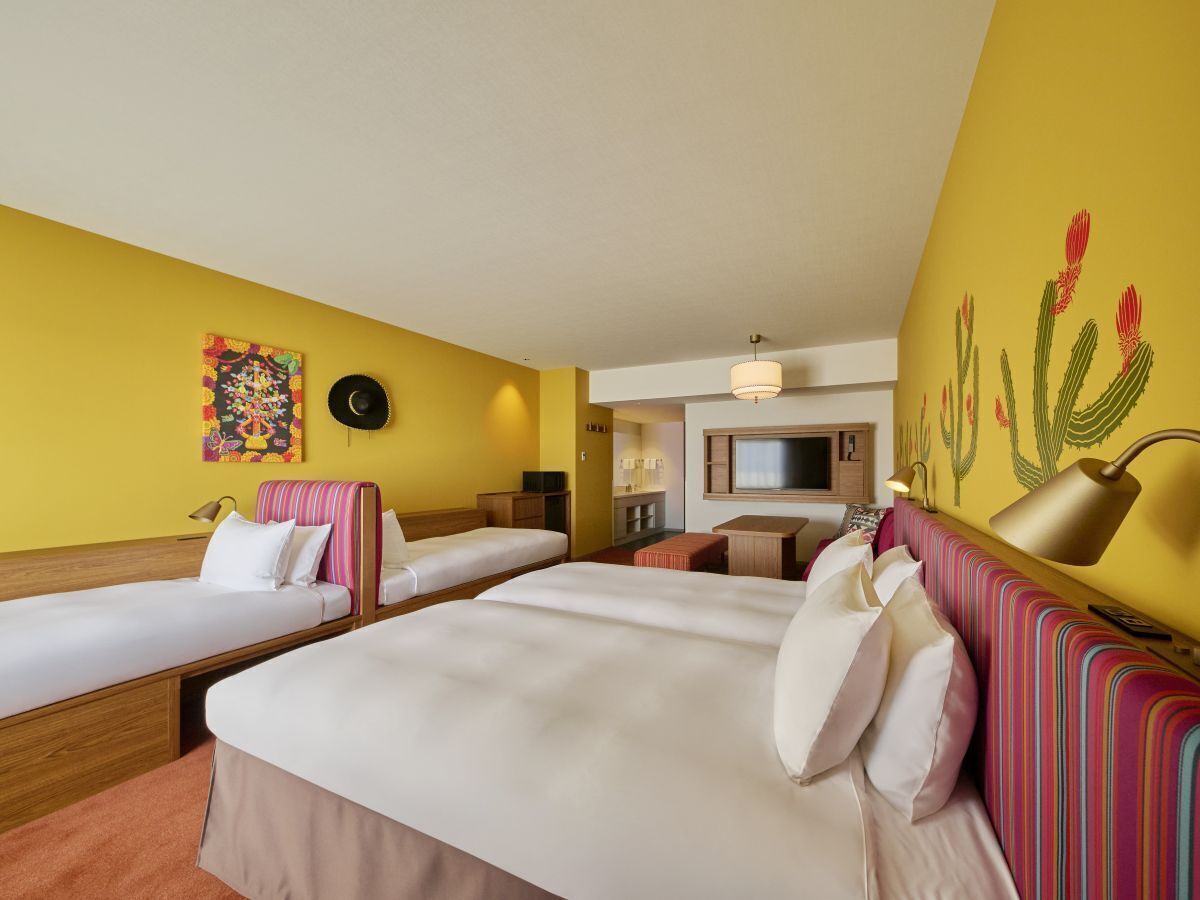 ห้องดีลักซ์สำหรับสี่ท่าน, ปลอดบุหรี่ (Mexican Sunflower, Shower booth only)