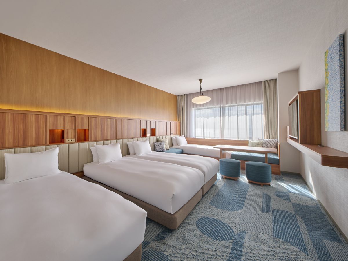 ห้องซูพีเรียทริปเปิล, ปลอดบุหรี่ (Grecian blue, for 4 people)