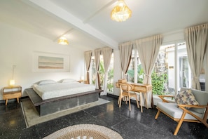 Family Villa, Courtyard View | 3 bedrooms, in-room safe, desk, laptop workspace - LaLeBay Seminyak (Seminyak)