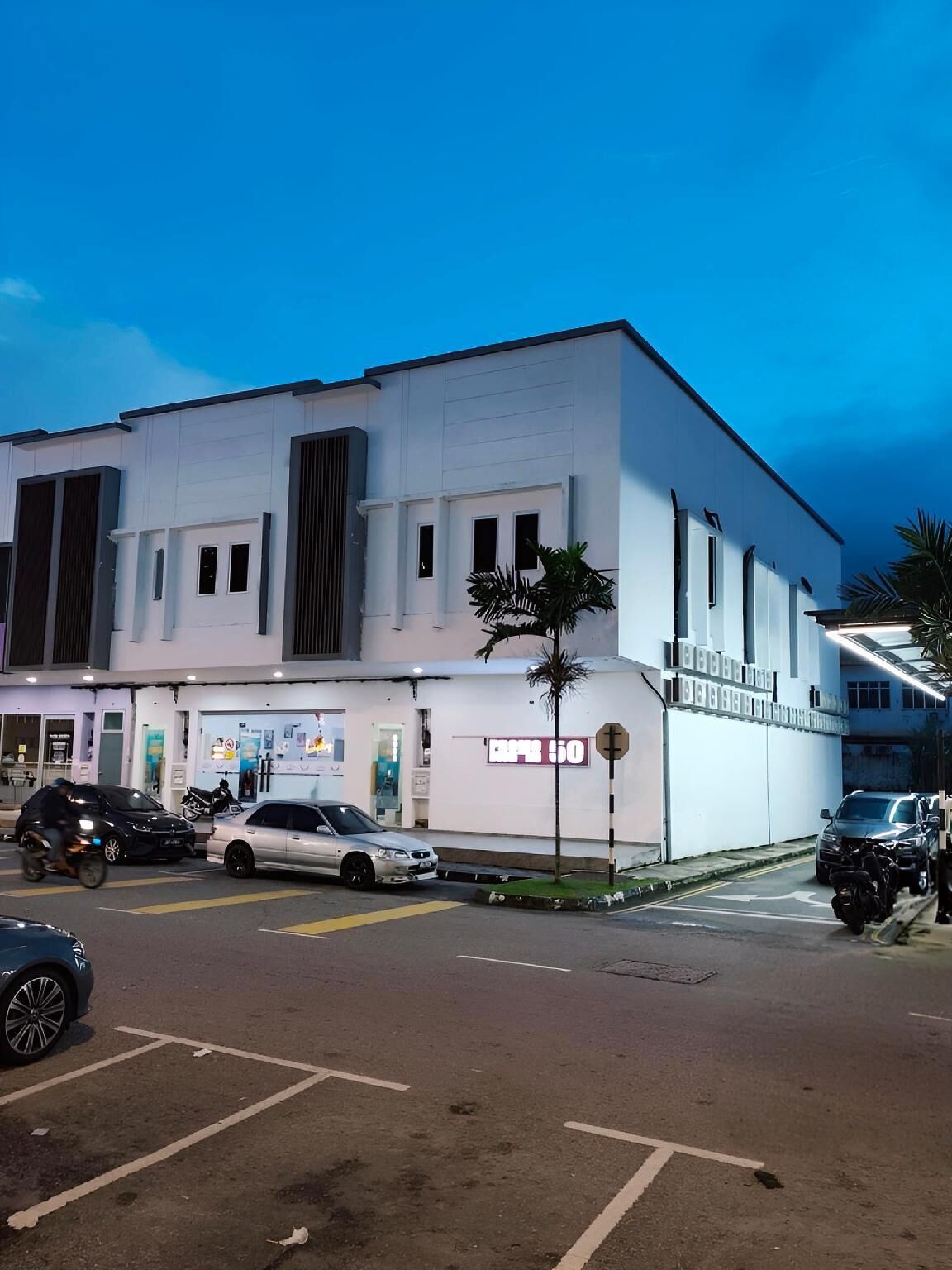 Fachada de la propiedad