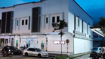 Fachada de la propiedad